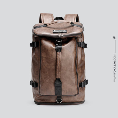 Sac à Dos Sécurisé de Voyage Vintage pour Homme