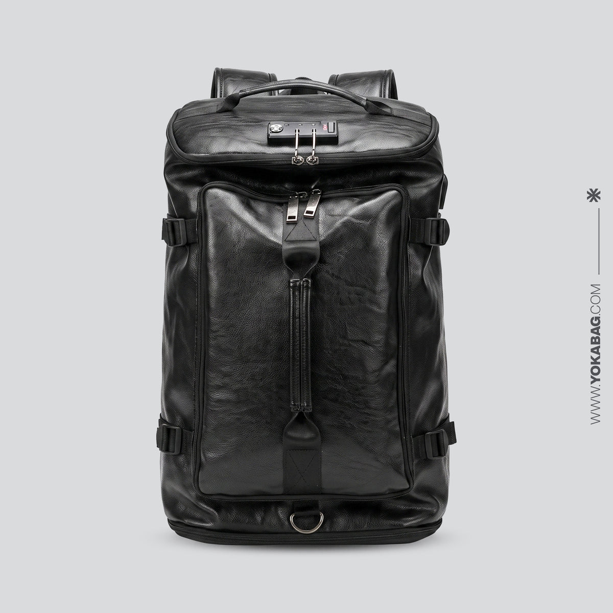 Sac à Dos Sécurisé de Voyage Vintage pour Homme – vue 6 – Yokabag