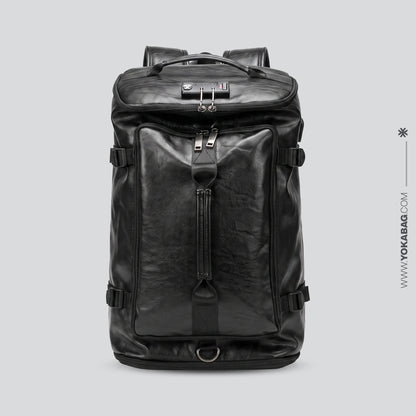 Sac à Dos Sécurisé de Voyage Vintage pour Homme – vue 6 – Yokabag