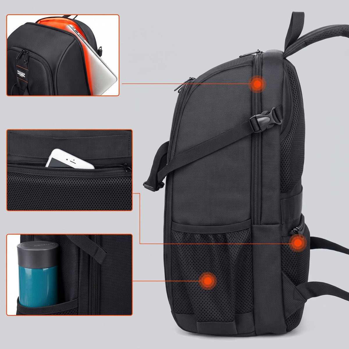 Sac à Dos Appareil Photo - Numérique – vue 2 – Yokabag