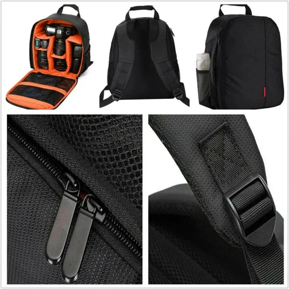 Sac à Dos Voyager avec Appareil Photo Pratique Rouge – vue 5 – Yokabag