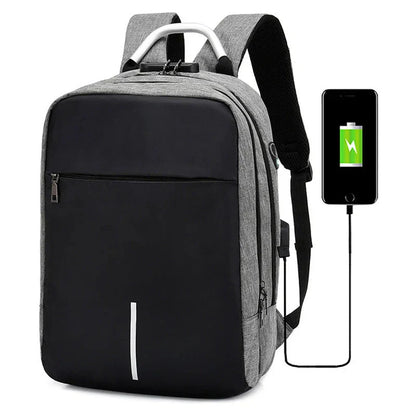 Sac à Dos Sécurisé avec Code Sécurisé Rouge – vue 4 – Yokabag