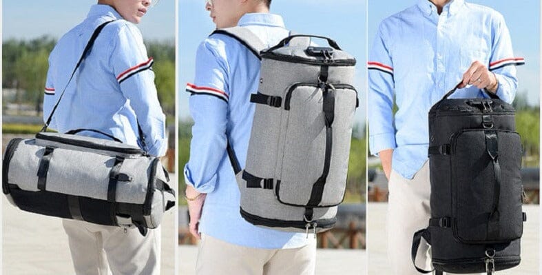Sac à Dos Voyager avec Compartiment Chaussures – vue 5 – Yokabag