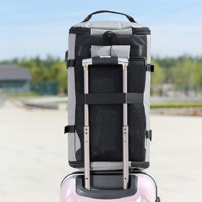 Sac à Dos Voyager avec Compartiment Chaussures – vue 3 – Yokabag