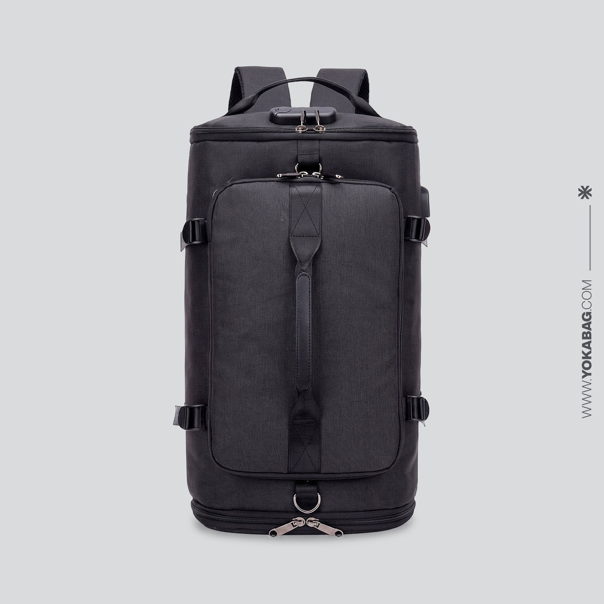 Sac à Dos Voyager avec Compartiment Chaussures – vue 6 – Yokabag