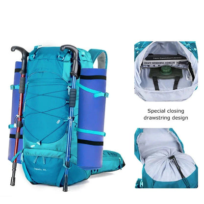Sac à Dos Journey 50L Turquoise – vue 5 – Yokabag