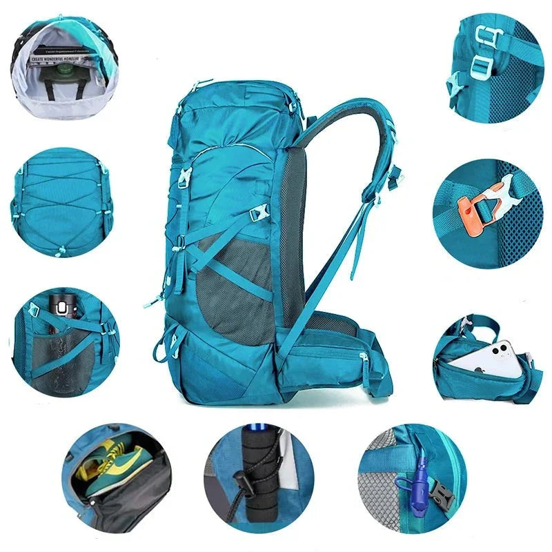Sac à Dos Journey 50L Rouge – vue 4 – Yokabag