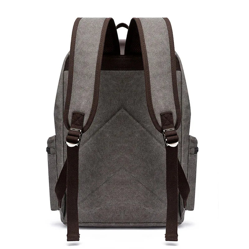 Sac à Dos Explorateur Rétro Camel – vue 3 – Yokabag