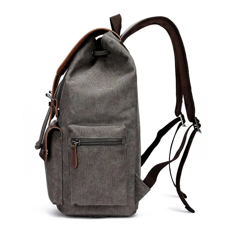 Sac à Dos Explorateur Rétro Noir – vue 4 – Yokabag