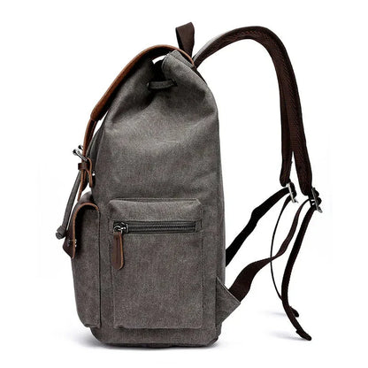 Sac à Dos Explorateur Rétro Noir – vue 4 – Yokabag