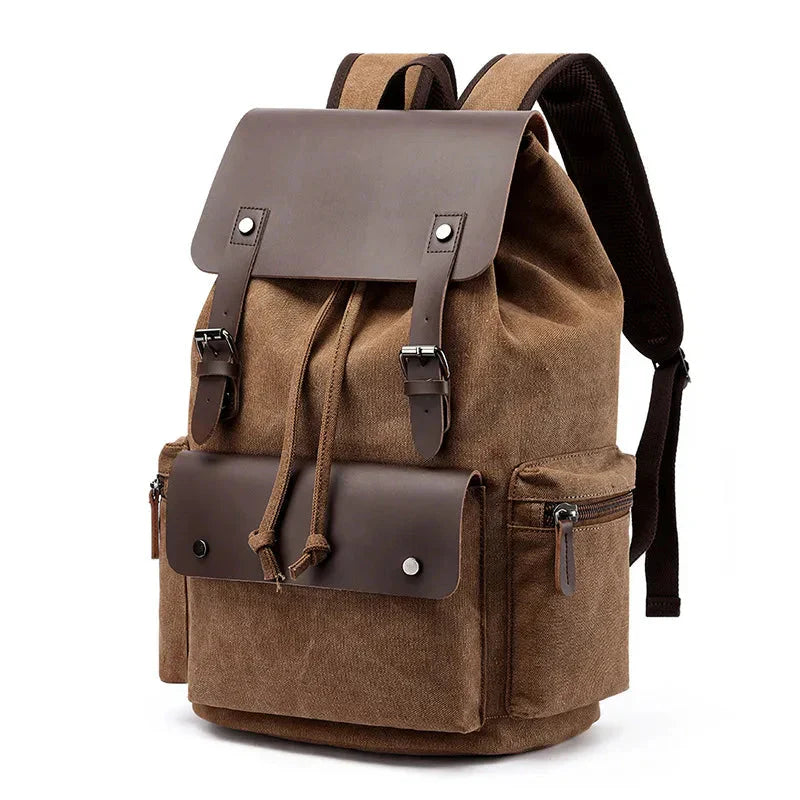 Sac à Dos Explorateur Rétro Kaki – vue 5 – Yokabag