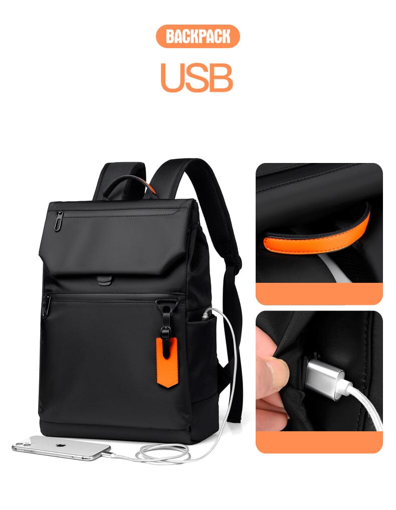 Sac à Dos - Design Urbain Explorer Vert – vue 3 – Yokabag