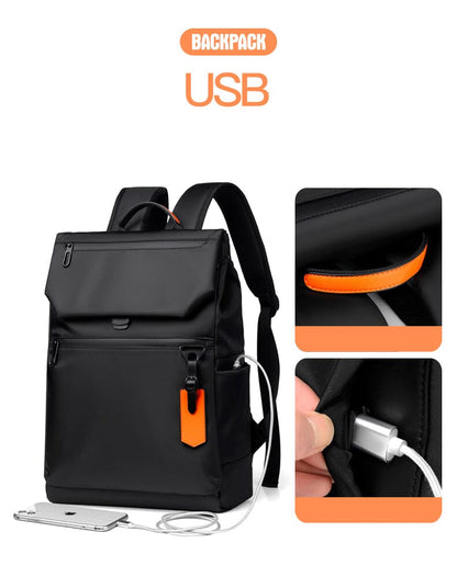 Sac à Dos - Design Urbain Explorer Vert – vue 3 – Yokabag