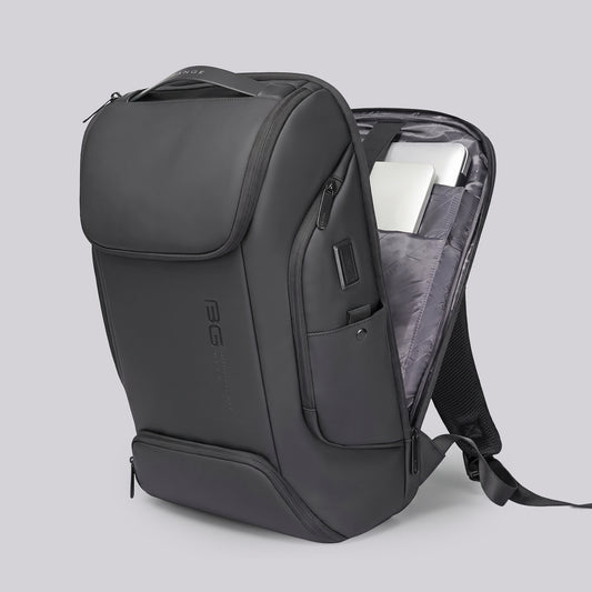 Sac à Dos Business pour Homme avec Compartiment PC Gris – vue 2 – Yokabag