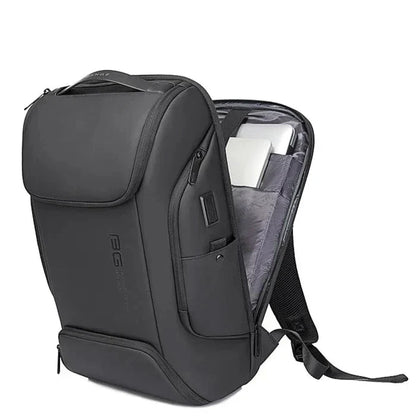 Sac à Dos Business pour Homme avec Compartiment PC Gris – vue 2 – Yokabag