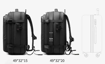 Valise Cabine Sécurisé - à Compression Sous Vide – vue 7 – Yokabag
