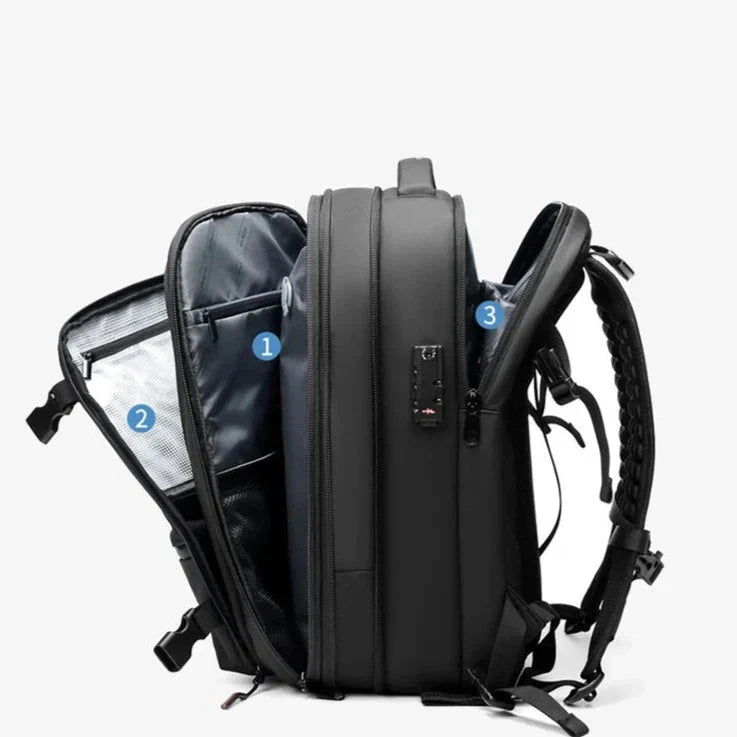 Valise Cabine Sécurisé - à Compression Sous Vide – vue 5 – Yokabag