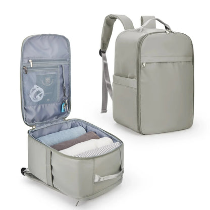 Sac à Dos de Voyage Cabine Pratique (45x36x20 & 40x20x25) Bleu Ciel – vue 6 – Yokabag