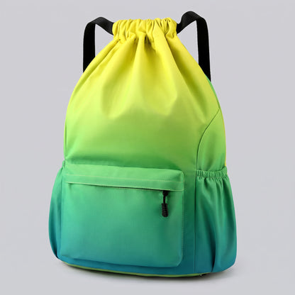 Sac à Dos Voyage Coloré Vert/Jaune - L – vue 2 – Yokabag