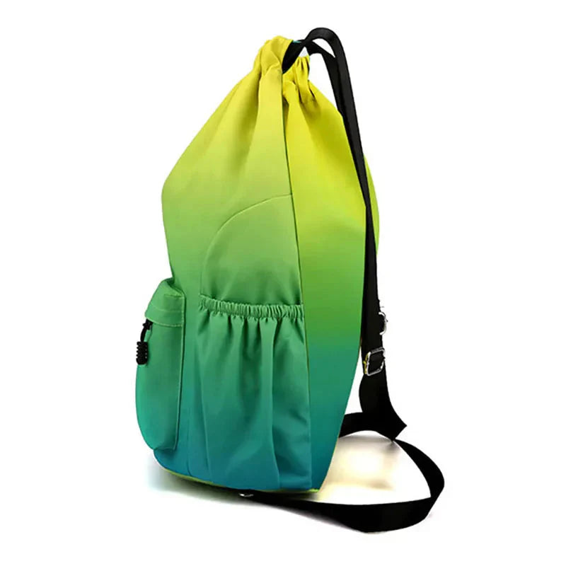 Sac à Dos Voyage Coloré Gris/Orange - L – vue 6 – Yokabag