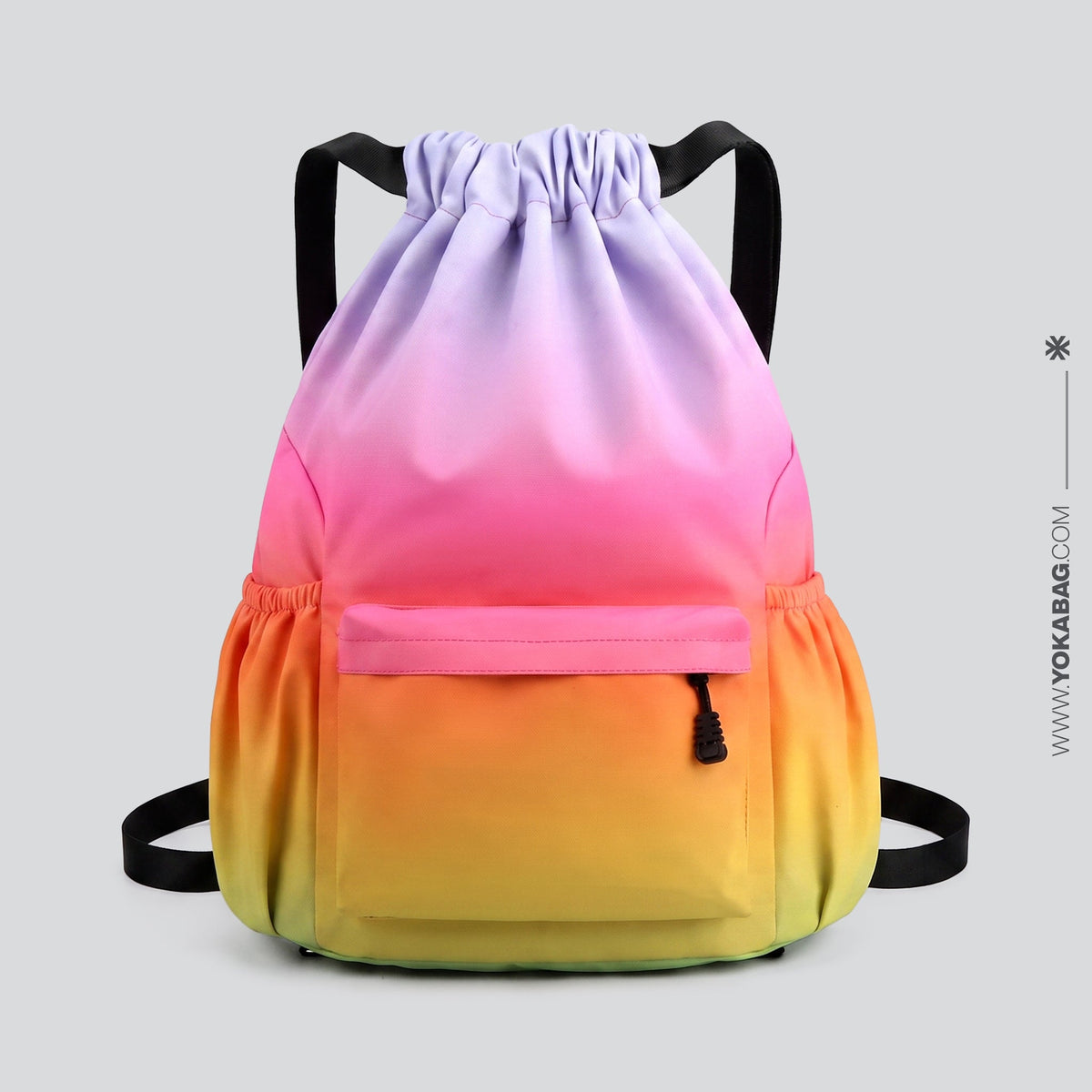 Sac à Dos Voyage Coloré Violet - L – vue 10 – Yokabag