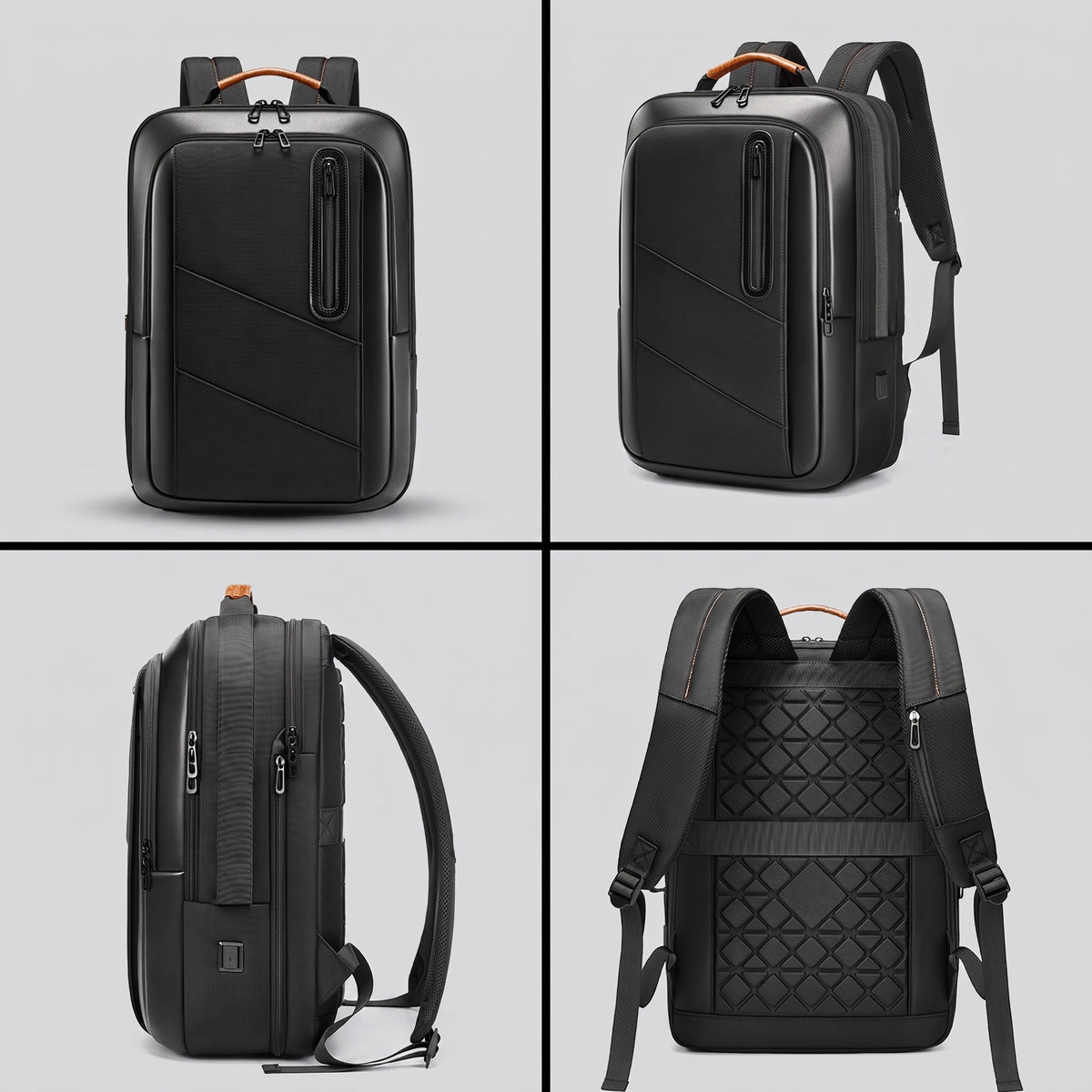 Sac à Dos Connecté pour Homme (17 Pouces) - Voyage Ready – vue 5 – Yokabag