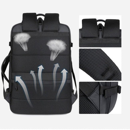 Sac à Dos Connecté USB Extensible – vue 7 – Yokabag