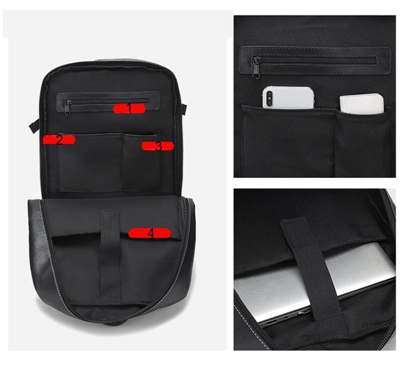 Sac à Dos Convertible Homme Explorer Vintage – vue 10 – Yokabag