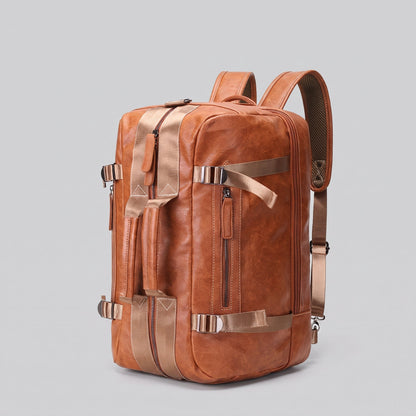 Sac à Dos Convertible Homme Explorer Vintage Marron Foncé – vue 3 – Yokabag
