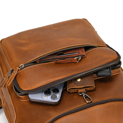 Sac à Dos en Cuir pour Homme