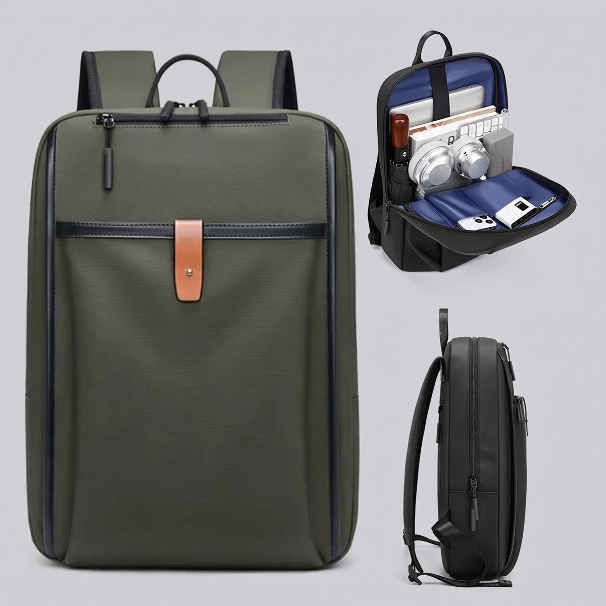 Sac à Dos de Ville pour Ordinateur Portable (15.6 Pouces) – vue 5 – Yokabag