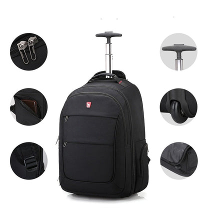 Valise Cabine Sac à Dos à Roulettes Business Homme – vue 6 – Yokabag