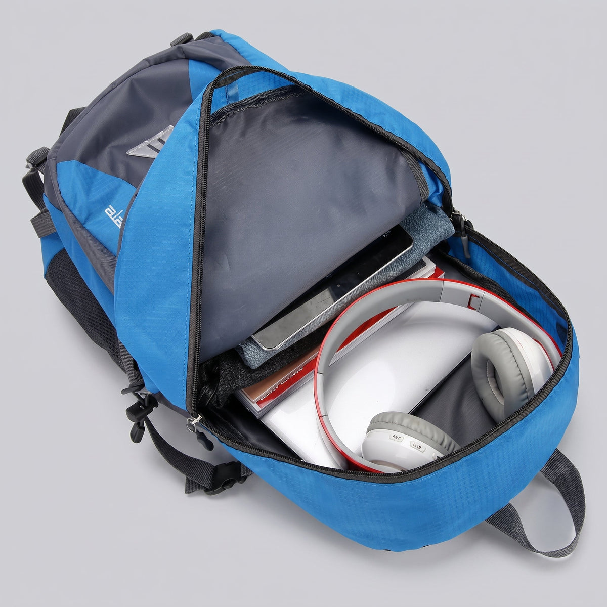 Sac à Dos de Voyage Explorer Alaska 40L Noir – vue 2 – Yokabag