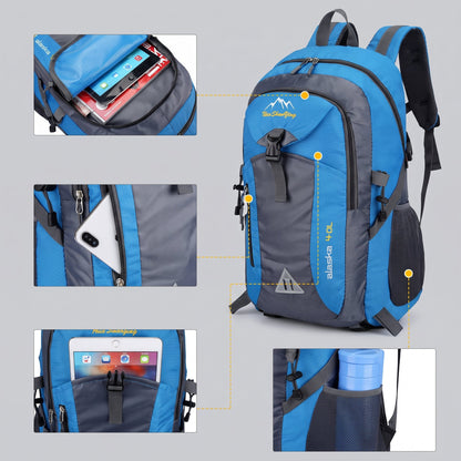 Sac à Dos de Voyage Explorer Alaska 40L Rouge – vue 6 – Yokabag