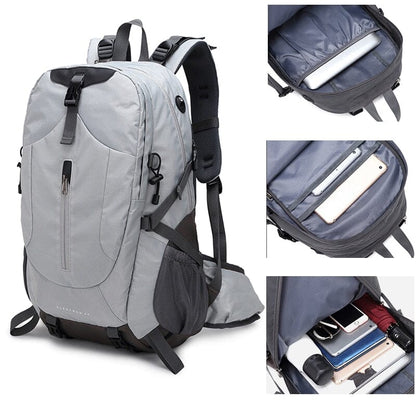 Électronique 40L Sac À Dos de Voyage Anthracite – vue 2 – Yokabag