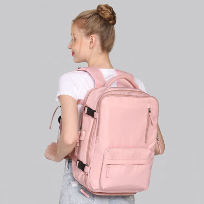 Sac à Dos de Voyage Noir – vue 2 – Yokabag
