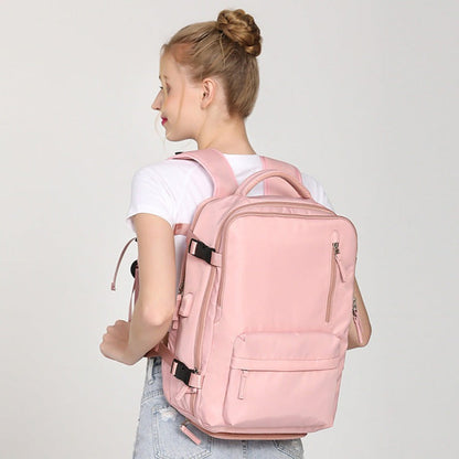 Sac à Dos de Voyage Noir – vue 2 – Yokabag