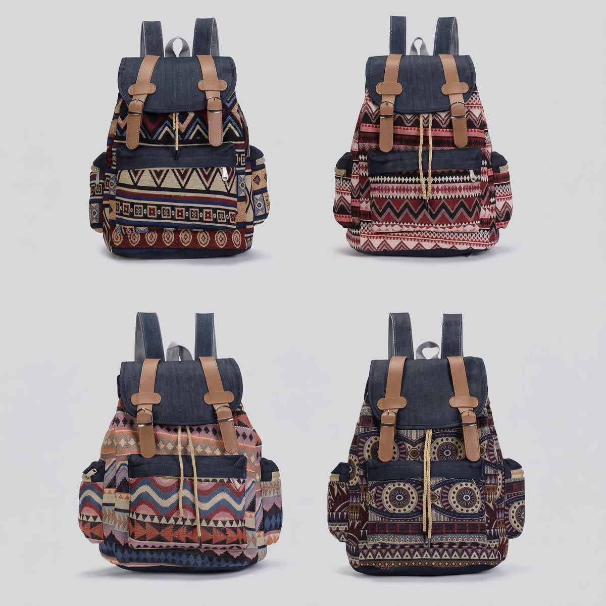 Sac à Dos de Voyage - Motif Aztèque - Édition Explorer – vue 8 – Yokabag
