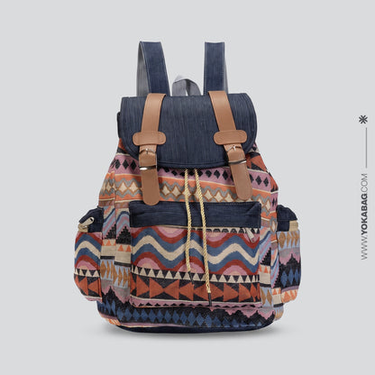 Sac à Dos de Voyage - Motif Aztèque - Édition Explorer – vue 5 – Yokabag