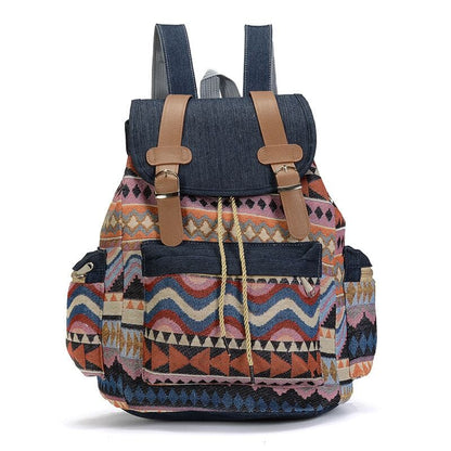 Sac à Dos de Voyage - Motif Aztèque - Édition Explorer – vue 5 – Yokabag