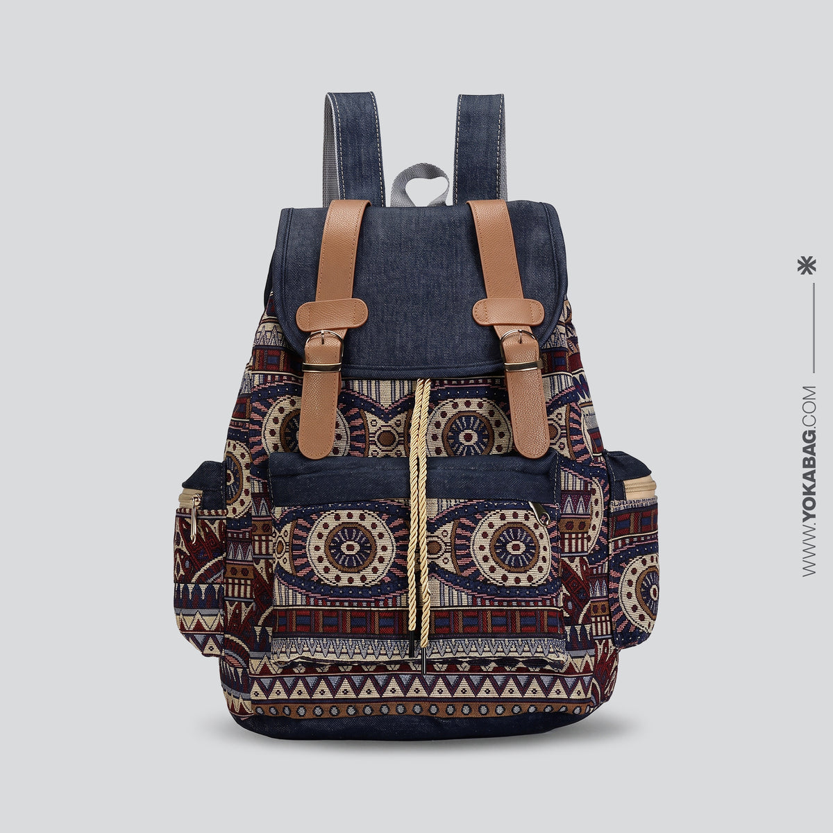 Sac à Dos de Voyage - Motif Aztèque - Édition Explorer – vue 6 – Yokabag