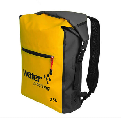 Sac à Dos de Voyage Hydrofuge - Waterproof Bag (25L) Rouge – vue 3 – Yokabag