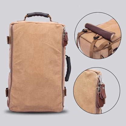 Sac à Dos de Voyage Vintage - Explorateur (Convertible) – vue 4 – Yokabag