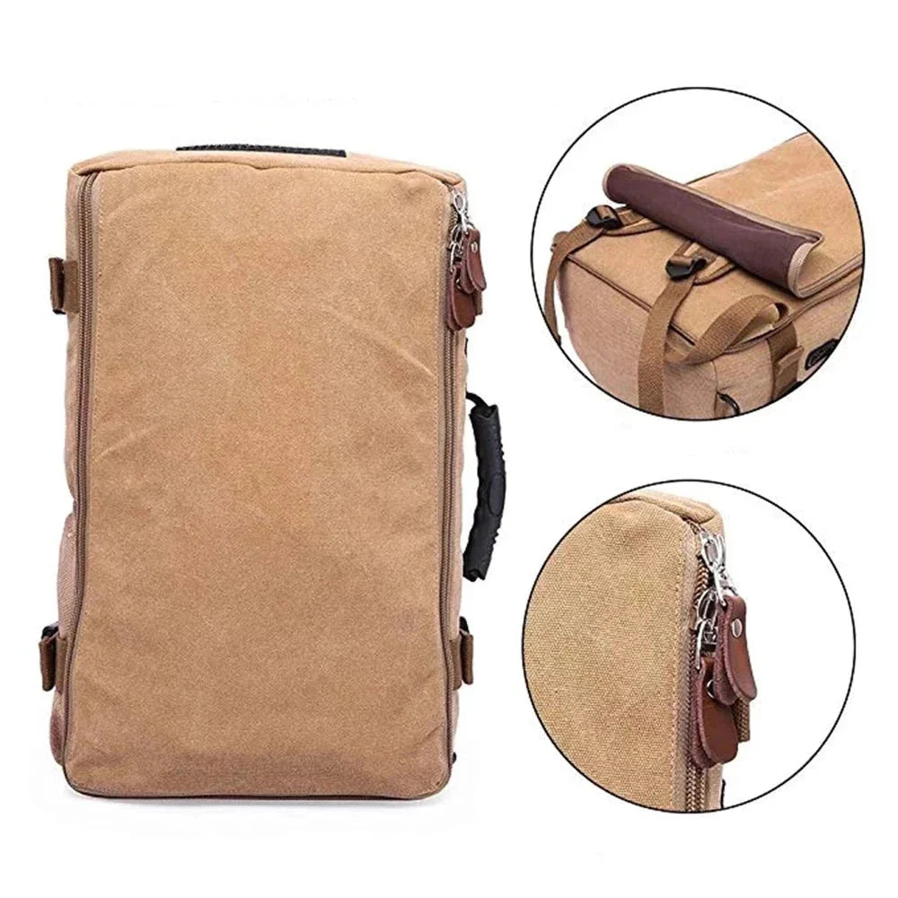 Sac à Dos de Voyage Vintage - Explorateur (Convertible) – vue 4 – Yokabag
