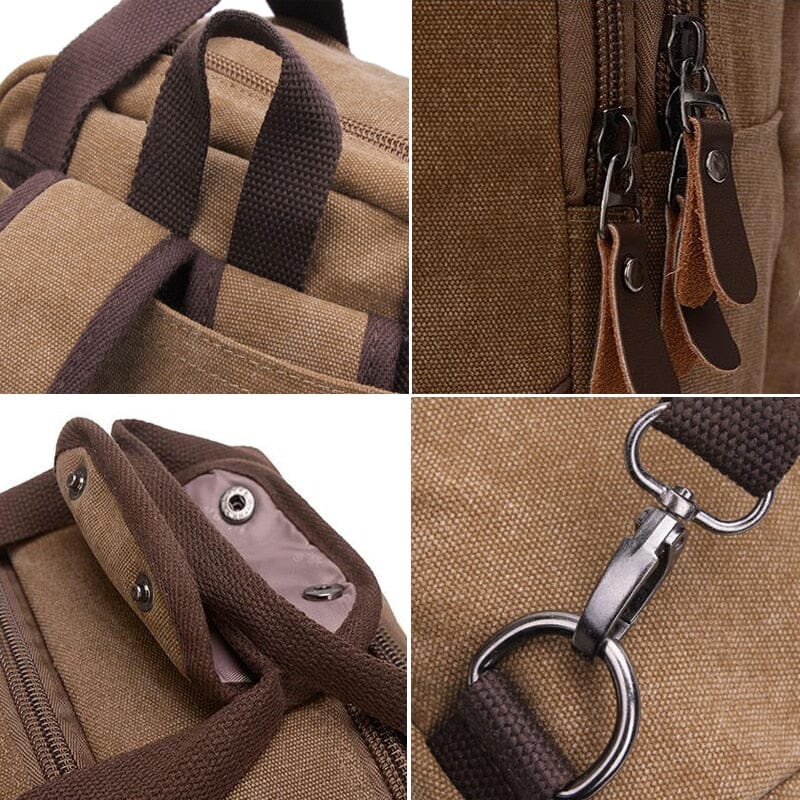 Sac à Dos de Voyage Vintage Explorer – vue 4 – Yokabag