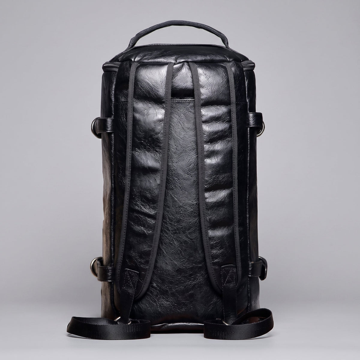 Sac à Dos de Voyage Vintage Noir - Road Trip Collection – vue 4 – Yokabag
