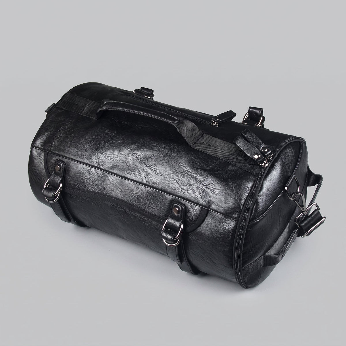 Sac à Dos de Voyage Vintage Noir - Road Trip Collection – vue 7 – Yokabag