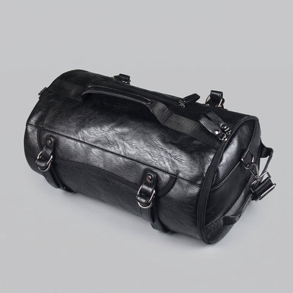 Sac à Dos de Voyage Vintage Noir - Road Trip Collection – vue 7 – Yokabag