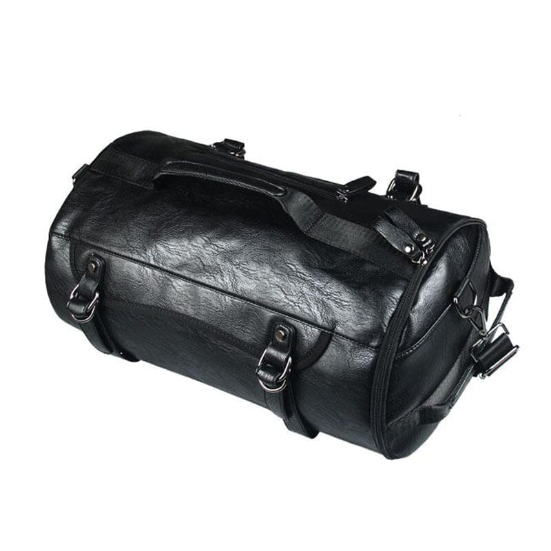Sac à Dos de Voyage Vintage Noir - Road Trip Collection – vue 7 – Yokabag