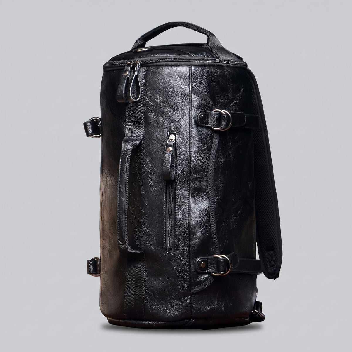 Sac à Dos de Voyage Vintage Noir - Road Trip Collection – vue 6 – Yokabag